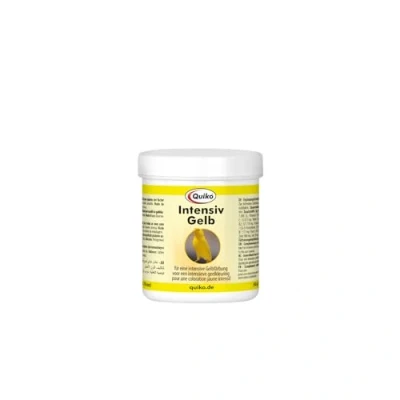 Immagine di Quiko GialloIntensive 50g Mangime complementare Per uccelli con fattore giallo la colorazione gialla intensiva