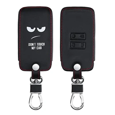 Immagine di kwmobile Custodia Compatibile con Renault 4 tasti Smart Key (solo Keyless Go) Cover Chiavi Auto Protezione Copri Telecomando Chiave Copertura Don&#039;t touch my Car