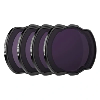 Immagine di Freewell Standard Day Confezione da 4 filtri ND8, ND16, ND32, ND64 compatibili con Avata Drone/O3 Air Unit