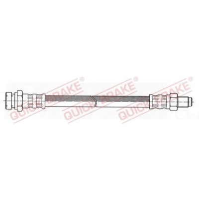 Immagine di QUICK BRAKE 32.033 Tubi Freno 239mm M10x1 con filettatura interna, esterna