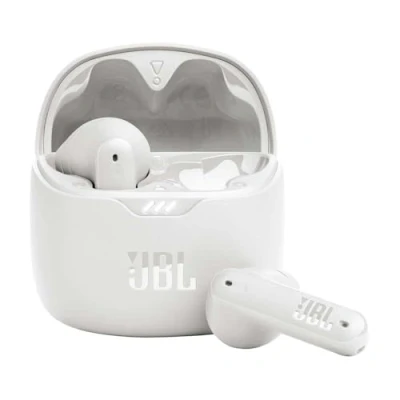 Immagine di JBL Tune Flex TWS Auricolari In Ear True Wireless Bluetooth, con Cancellazione Attiva del Rumore, Bassi Potenti, Impermeabili IPX4, 8+24 Ore di Autonomia Combinata, Custodia Ricarica, Bianco
