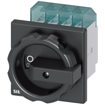 Immagine di Interruttore sezionatore Nero 3 poli 6 mm² 16 A 690 V/AC Siemens 3LD20030TK51