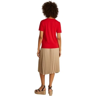 Immagine di Tommy Hilfiger Contrast FLAG TEE Tshirt basic, Donna, Taglia: XL, Primary red