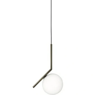 Immagine di FLOS IC S1 lampada a sospensione di design, cromo Ø 20 cm