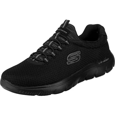 Immagine di Skechers Summits, Scarpe da Ginnastica Uomo, Black Mesh Trim, 39 EU