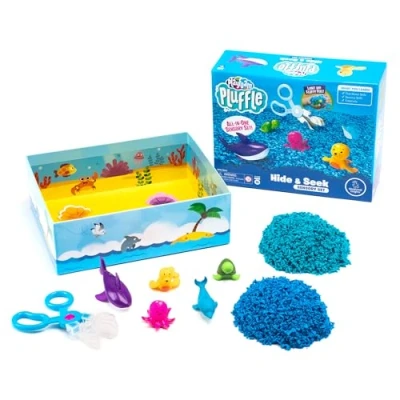 Immagine di Learning Resources Set sensoriale a Tema Oceano in Playfoam Pluffle, attività ludica Tuff Tray, Kit di Gioco Vivace per Ambienti Interni, Giocattolo Lo Sviluppo, Multi, 1946