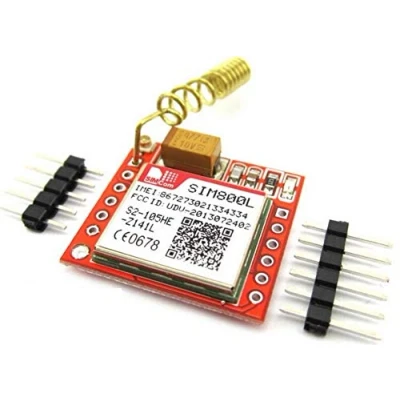 Immagine di TECNOULAB 1 pz SIM800L GPRS Modulo GSM Antenna PCB Quad band Scheda SIM