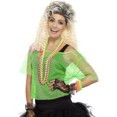 Immagine di SMIFFYS Top a rete, verde fluo