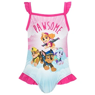 Immagine di Paw Patrol Costume da Bagno per Ragazze Multicolore 4 5 Anni