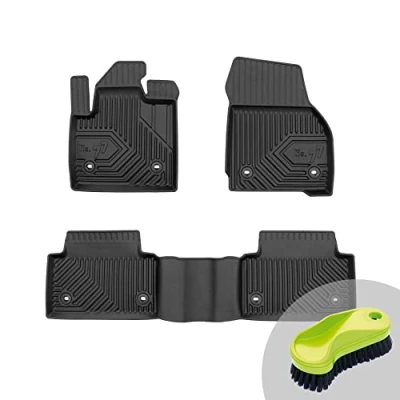 Immagine di FROGUM No.77 Set di tappetini perfettamente su misura per Jaguar E Pace X540 dal 2017 Materiale TPE durevole