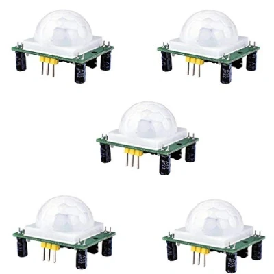 Immagine di HiLetgo 5pcs PIR Infrared Sensor Human Body Motion Module for Arduino Raspberry Pi