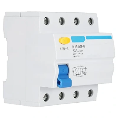 Immagine di BL1E 63, Interruttore differenziale 3P+N C63 63A 30mA, 6kA Bianco
