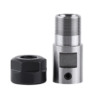 Immagine di Adattatore interno 8MM del bastone di prolunga fuso dell&#039;albero motore Chuck collare ER11 per fresatura CNC
