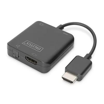 Immagine di DIGITUS Estrattore Audio 4K HDMI a HDMI/3.5mm/Toslink