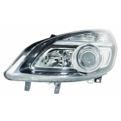 Immagine di ABAKUS 551 1169R LDEM2 Fari Dx H1, H7, H6W, PY21W nero senza portalampada, lampadina P14.5s, PX26d, BAX9s, BAU15s RENAULT: SCENIC 2