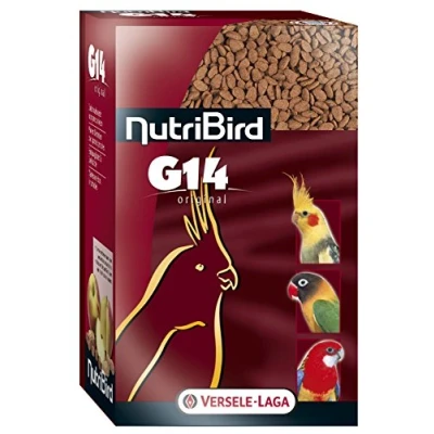 Immagine di Versele laga Nutribird G14 Original Pellet Estrusi Mangime per Grandi Parrocchetti
