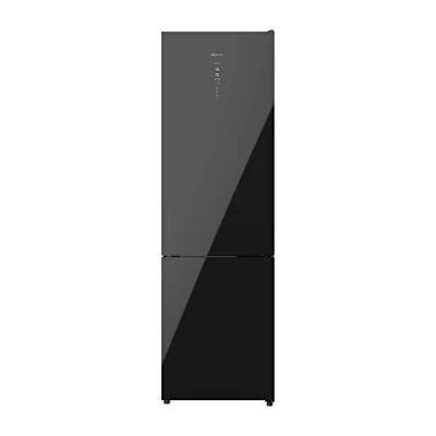Immagine di Cecotec Frigorifero Combi 2 Porte in Vetro Bolero CoolMarket 356 Black Glass D. L, Altezza 200 cm, Larghezza 60 Basso Consumo, Sistema Multi Air Flow, Total No Frost
