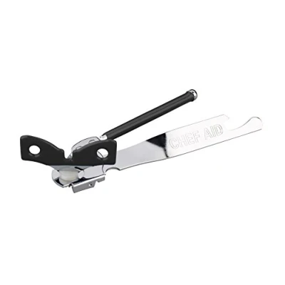 Immagine di Chef Aid 10E00021 Apriscatole, Acciaio, Argento, 3.3 x 8.5 22.2 cm