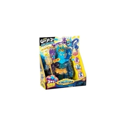 Immagine di Heroes of Goo Jit Zu Action Figure Bandai King Hydra Deep Sea Multicolore CO9999