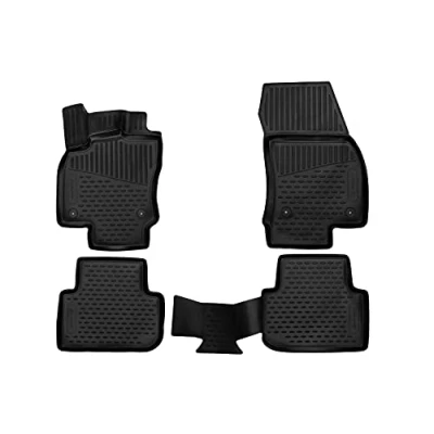 Immagine di 3D tappetini interni auto su misura TPE VOLKSWAGEN TIGUAN 2016 &gt;, SUV 5 porte, 4 pezzi