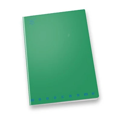 Immagine di Pigna Monocromo 02217795M, Quaderno formato A4, Rigatura 5M, quadretti 5 mm per 2 e 3 elementare, Carta 80g/mq, Pacco da 10 Pezzi