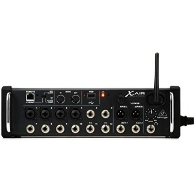 Immagine di BEHRINGER XR12 MIXER DIGITALE X AIR IPAD ANDROID WIFI USB LAN 12 CANALI 4 PREAMPLIFICATORI MICROFONICI MIDAS EFFETTI KLARK TEKNIK