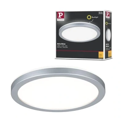 Immagine di Paulmann 70990 P Atria Shine 11,2W 3000K 190mm ch mt Ks Plafoniera LED (monocolore) 11.2 W Cromo (opaco)