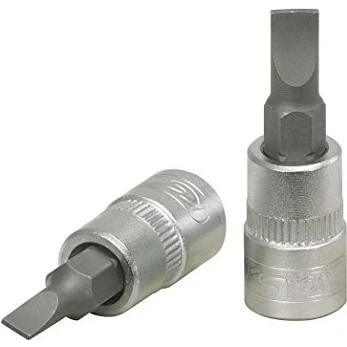 Immagine di KS TOOLS 911.1420 Serie di bussole DIN 3120, ISO 1174 Acciaio al cromo vanadio Intaglio zigrinato