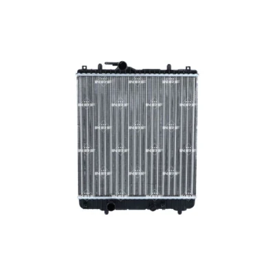 Immagine di NRF 53825A Radiatore motore Alluminio 375 358 34 Alette di raffreddamento montate meccanicamente OPEL: Agila A