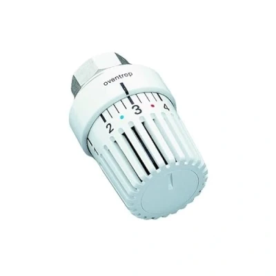 Immagine di ForTech Uni LH Oventrop Termostato *1 5 bianco con posizione zero 7 28 C