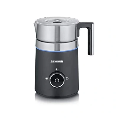Immagine di Severin Montalatte a induzione brevettato, monta caldo o freddo, anche tutti i tipi di latte vegetale, programma cioccolata, capienza 500 ml., contenitore inox, SM 3585