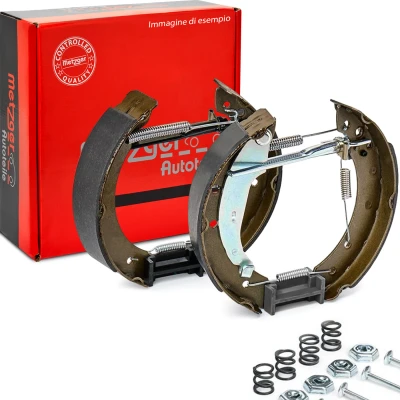 Immagine di METZGER MG 737V Kit freno, Freno a tamburo Assale posteriore con leva, accessori FIAT: Punto II Hatchback