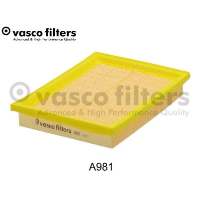 Immagine di DAVID VASCO A981 filtro aria 34 168 218 rettangolare Cartuccia FORD: FIESTA 5, Fusion Station Wagon, 5 Van, MINI: Hatchback, Cabrio
