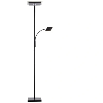 Immagine di Just Light HANS 11710 18 Apparecchio a stelo LED (monocolore) 21.5 W, 4 W Nero