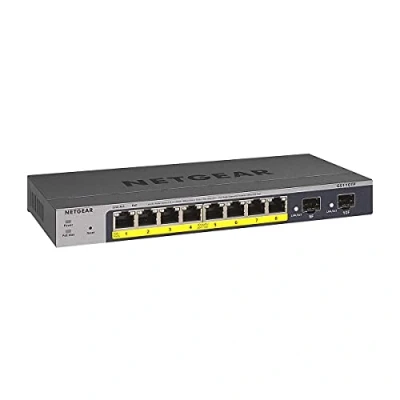 Immagine di NETGEAR Switch Desktop Gigabit Smart 8 port 10/100/1000 GS110TP 300EUS