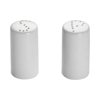 Immagine di Maxwell &amp; Williams Salt and Pepper Set White Basics Round