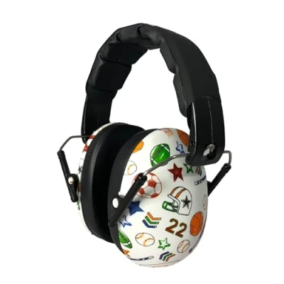 Immagine di Banz Cuffie antirumore per bambini, con cancellazione del rumore, bambini dai 2 anni in su, protezione