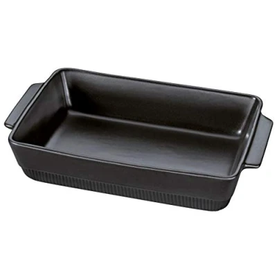 Immagine di Spring Chalet Pirofila rettangolare, 40 x 24 cm, colore: Nero