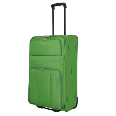 Immagine di travelite paklite valigia da viaggio con 2 ruote, grande rotelle, Orlando, classico trolley softshell dal design senza tempo, 73 cm, 80 litri