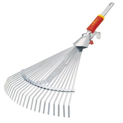 Immagine di Wolf Garten 3524000 UC M Scopa Regolabile, Rosso/Argento