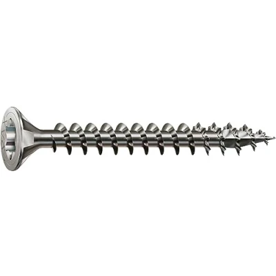 Immagine di SPAX R 88091 Senkkopf T STAR 1197000600503 Vite da legno 6 mm 50 Torx, Interno Esagonale rotondo Acciaio inox V2A antiruggine 100 pz.
