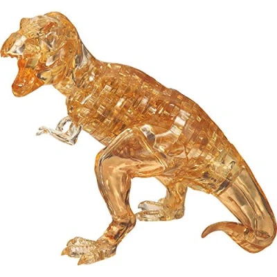 Immagine di Crystal Puzzle 3D T Rex Design trasparente 49 pezzi Kit per bambini e adulti HCM Kinzel