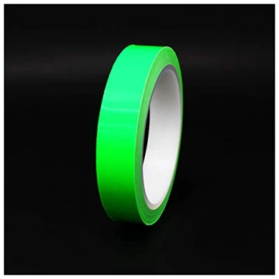 Immagine di 10m Strisce adhesive decorative per auto moto barca e modellismo in vari colori autoadesive Lunghezza (20mm, Verde neon)