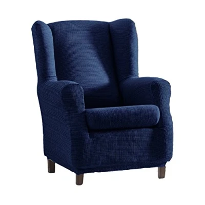 Immagine di Eysa F817083 Aquiles Copripoltrona Elastico, Poliestere Cotone, Blu, 37x29x5 cm