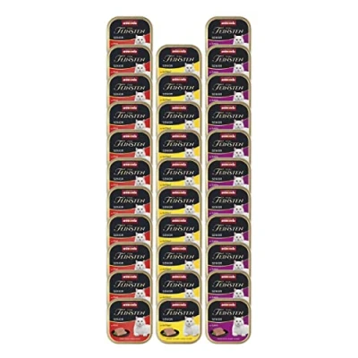 Immagine di animonda Vom Feinsten senior diversità (32 x 100 g), cibo umido per gatti anziani dai 7 anni in su, senza cereali e zucchero, con ingredienti freschi al 100%