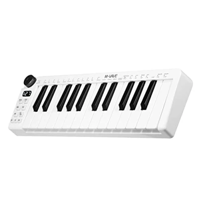 Immagine di summina SMK 25 Tastiera MIDI di Controllo Ricaricabile a Tasti USB Portatile Controller con Sensibili alla Velocità 1 Manopola