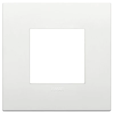 Immagine di Vimar 19642.74 Placca Classic, Bianco, 2 moduli