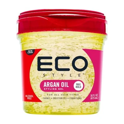 Immagine di Eco Styler Gel per styling con olio di argan Moroccan, confezione da 1 (1 x 473 ml)