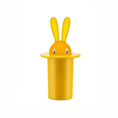 Immagine di A di Alessi ASG16 Y Magic Bunny Portastuzzicadenti in resina termoplastica, giallo