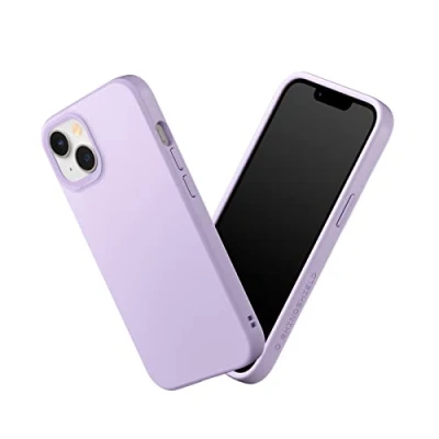Immagine di RhinoShield Case Compatible with [iPhone 14/13] SolidSuit Shock Absorbent Slim Design Protective Cover Premium Matte Finish 3.5M / 11ft Drop Protection Violet